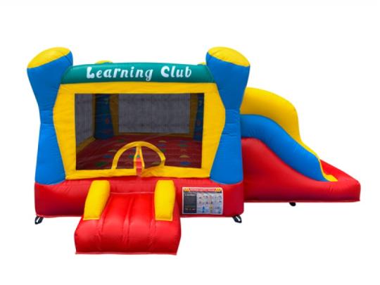 Learning Club Bounce House with Slide