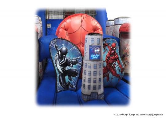 Spiderman Obstacle Course Inflatable