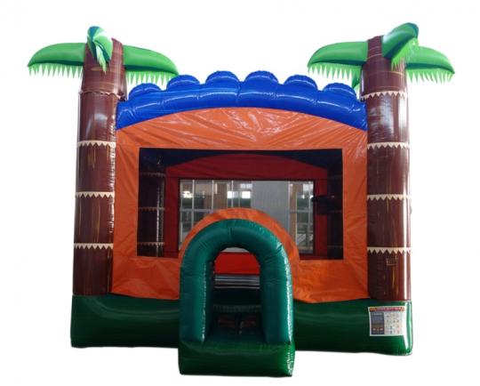 palm tree inflatable, palm tree bouncer, palm tree jumper