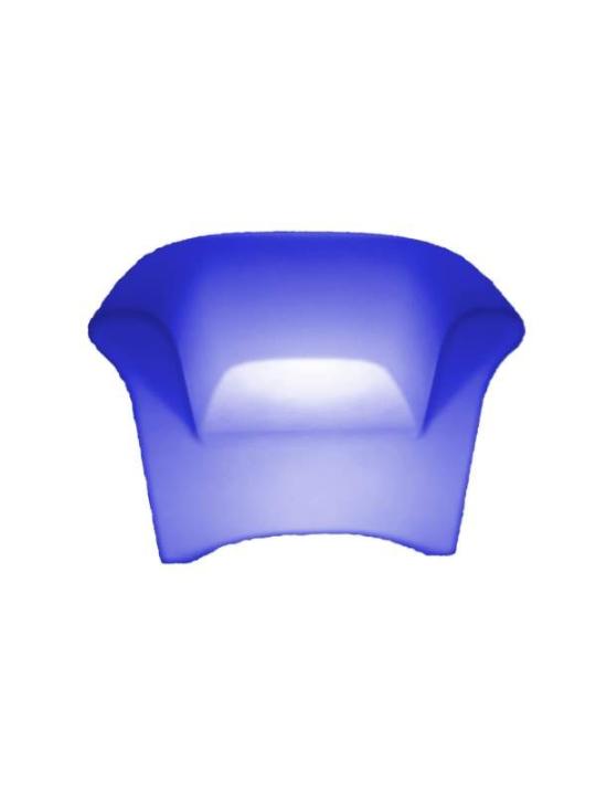 Blue LED Single Sofa