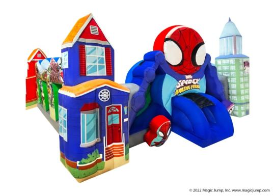 Spider Man bounce and slide rental