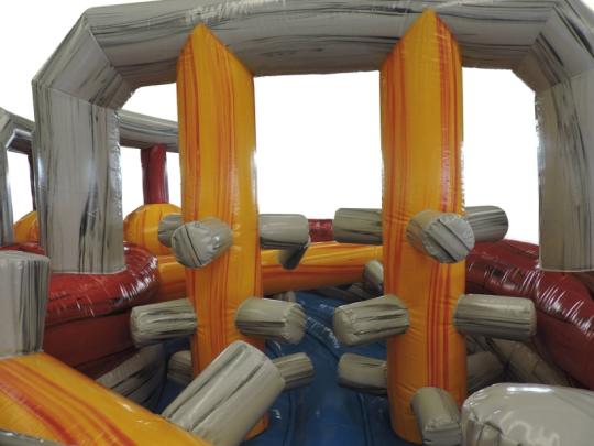 29 U Shaped Inflatable Obstacle Course