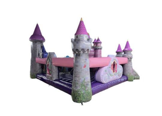 Disney Princess Castle Playground Back Right View