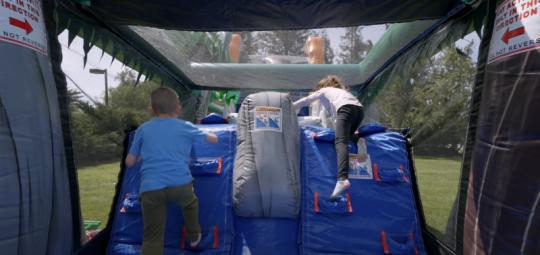 dinosaur obstacle course rental