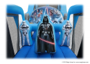 star wars inflatable bounce house slide