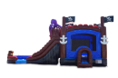 Large 5in1 Pirate Cove Combo Waterslide Dual Lane