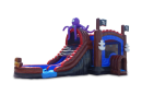 pirate bounce and waterslide