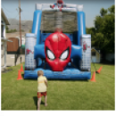 Spiderman Waterslide Rental
