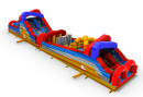 65' Inclined Obstacle Course inflatable