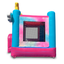 Enchanted Bounce House Left Side View