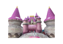 Disney Princess Castle Playground Combo Upward View