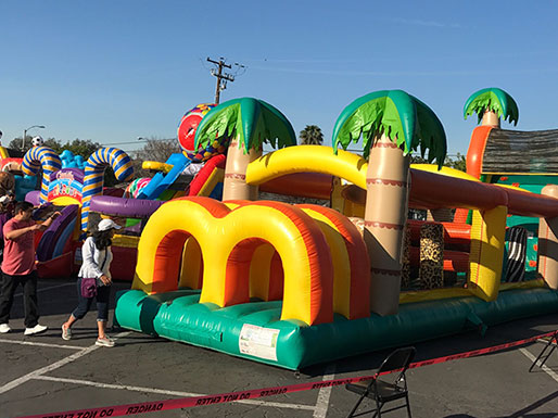 Magic Jump Rentals block party